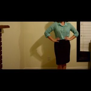 J. Crew Gingham Button Down